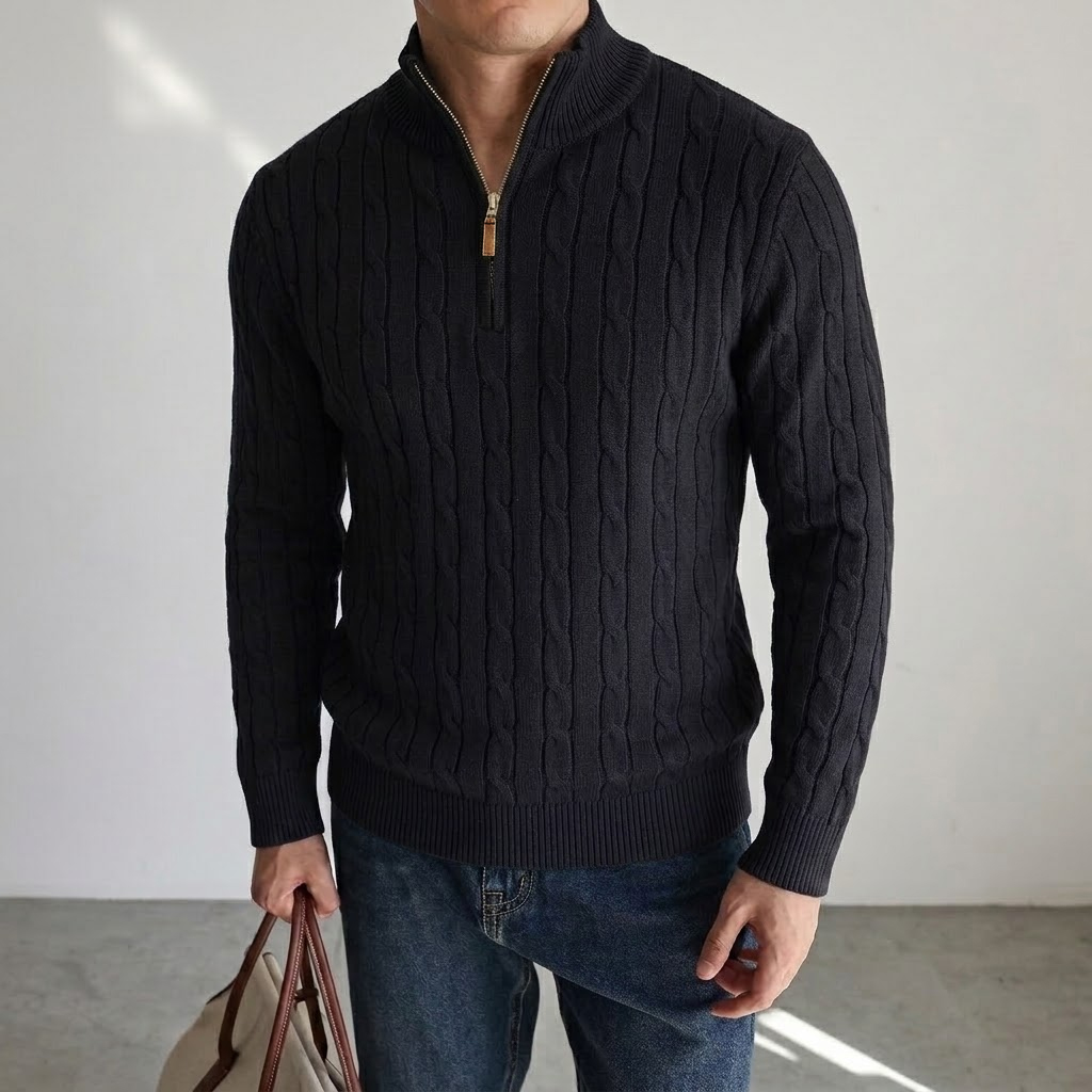 Novo Suéter Masculino de Tricô - Coat Rack Standing avaliação e preço