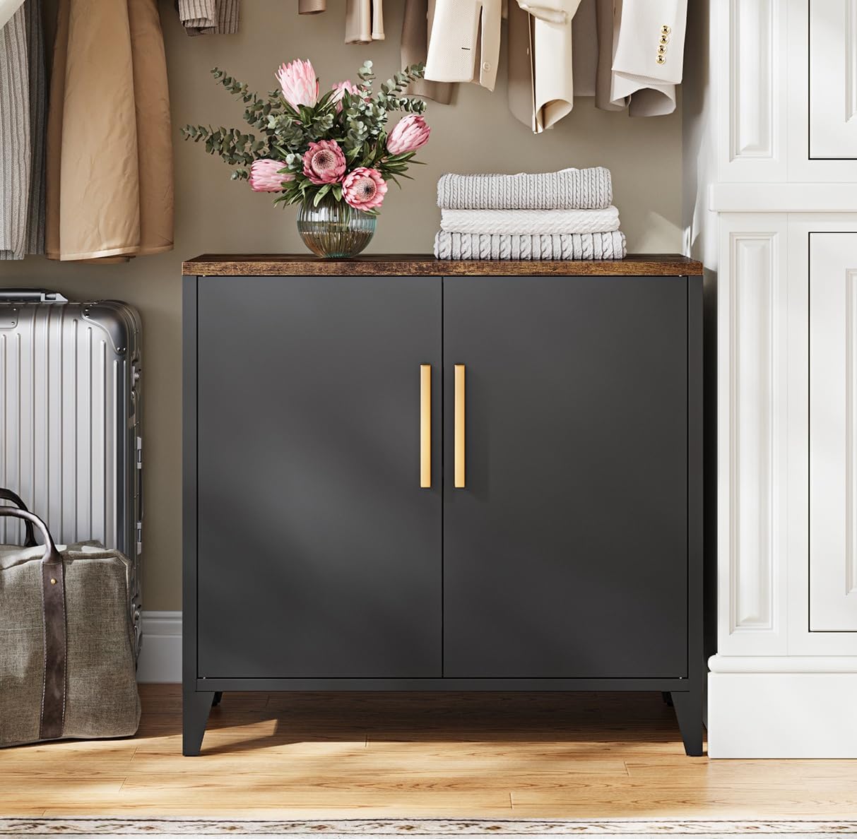 Armário de Metal com Portas e  - Office Furniture Credenza avaliação e preço