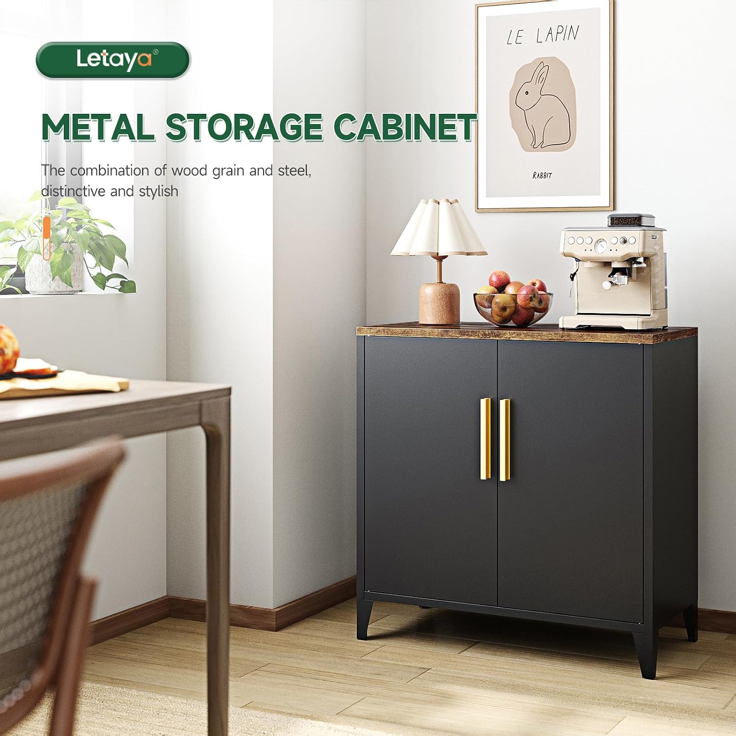 Armário de Metal com Portas e  - Office Furniture Credenza avaliação e preço