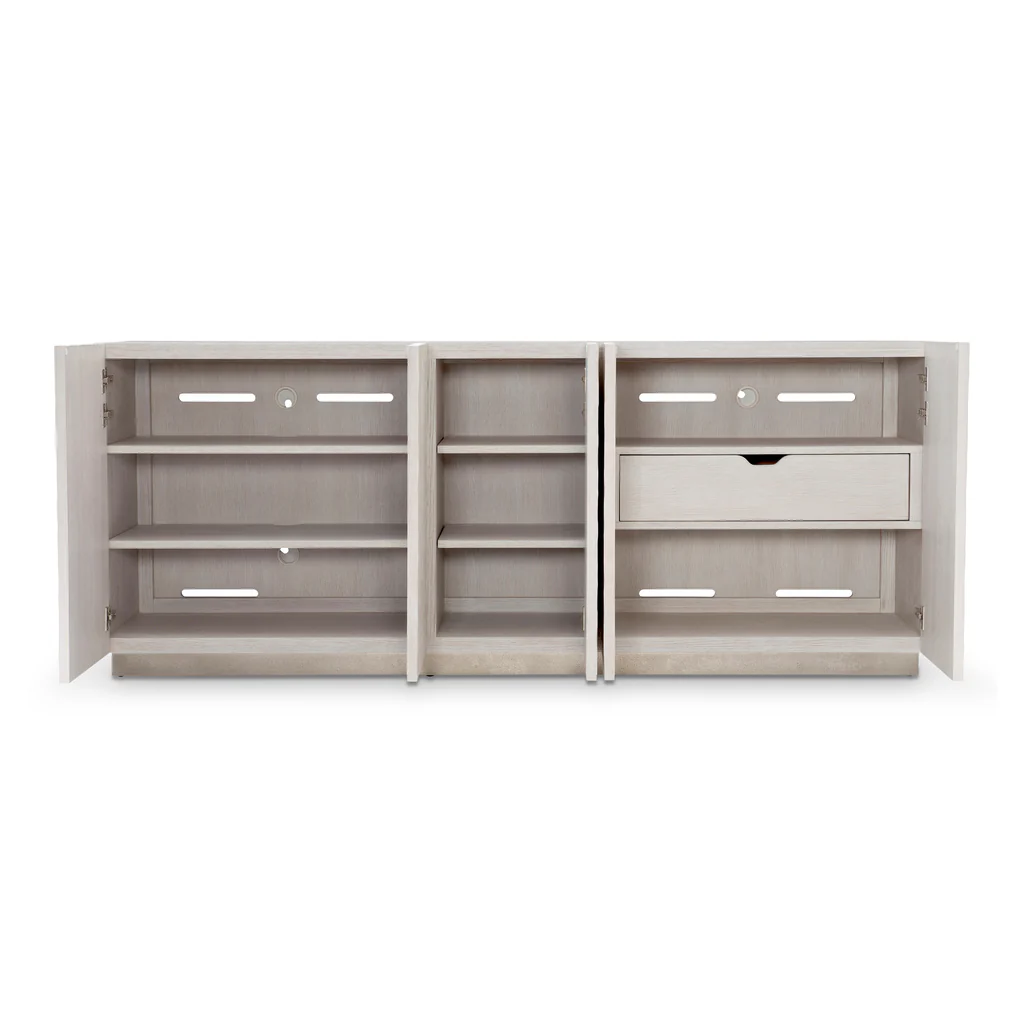 Aparador Moderno Branco com Te - Office Furniture Credenza avaliação e preço