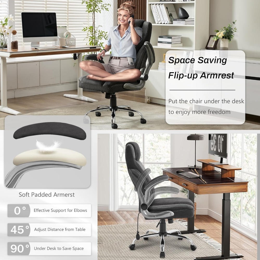 Cadeira de escritório grande e - Office X Furniture avaliação e preço