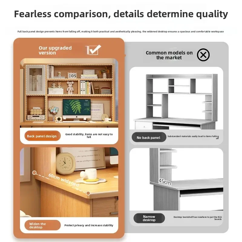 Mesa de Computador Moderna com - Office Furniture Credenza avaliação e preço