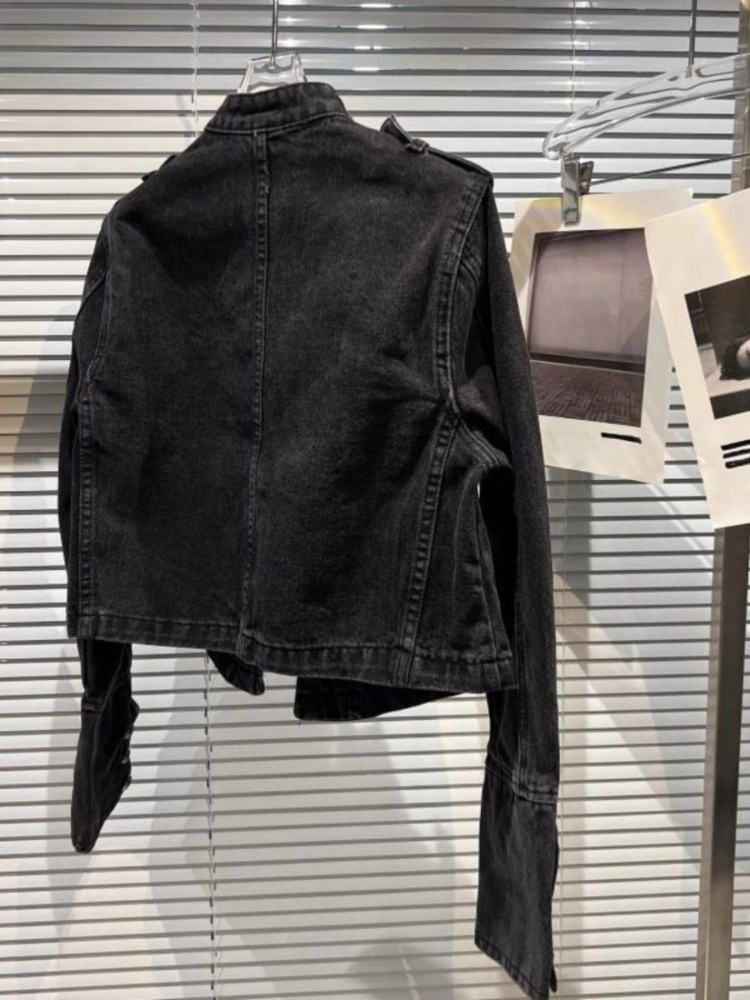 Jaqueta Jeans Cropped Vintage  - Coat Rack Standing avaliação e preço